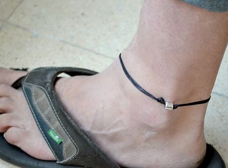 Vamzdis Charm Leg Anklets for Men