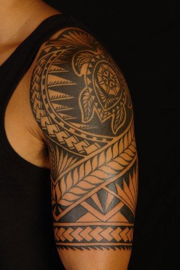 Raumenų Arms Mayan Tattoo Design
