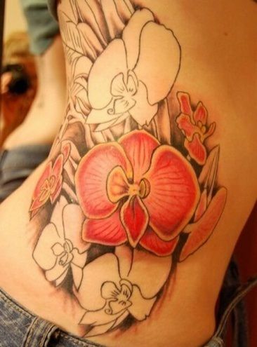 9 gražūs orkijinių tatuiruočių dizainai ir reikšmės su nuotraukomis