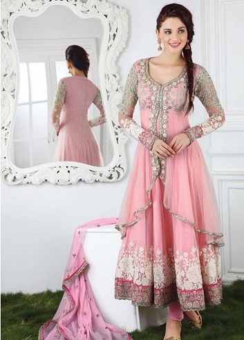 Pink Bridal Salwar Suit