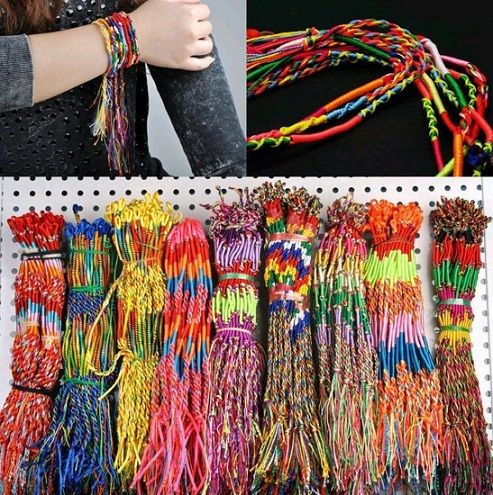Pleteni colourful rubber bracelets