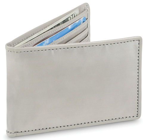 Bi fold Steel Wallet