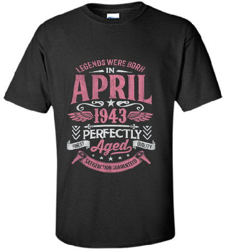 75. Birthday T-Shirt