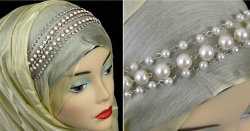 Bejeweled Headband Hijabs