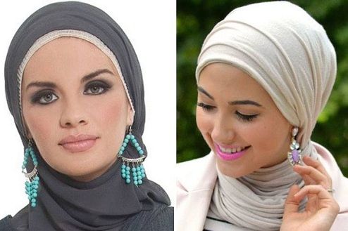 Inteligent Hijab with Earrings