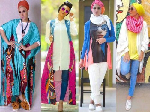 hijab with Funky Style