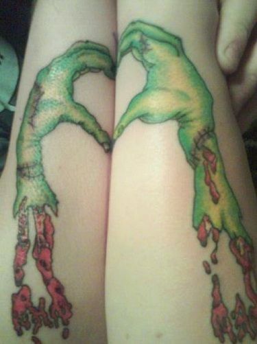 Creative Monster Tattoo Design