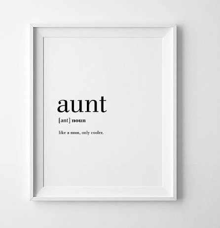 gifts for aunt to be