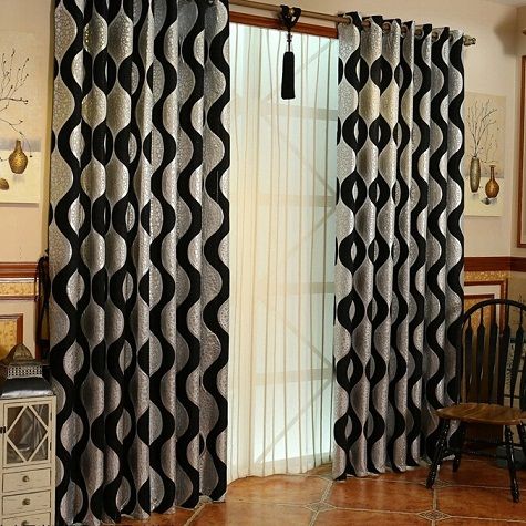9 Best and Stylish Black Curtain Designs for Home | Styles At Life