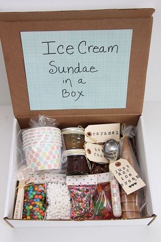 Ledas Cream Sundae Box