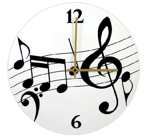 Music Notes Clock