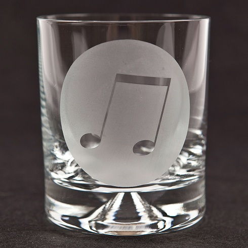 Muzikinis Glass Tumbler