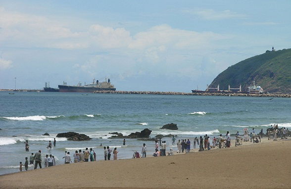 Paplūdimiai in Andhra Pradesh-Ramakrishna Beach