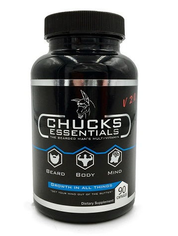 Chuckas Essentials Bearded Man Multivitamin