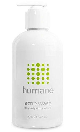 Humane Acne Wash Benzoyl Peroxide 10%