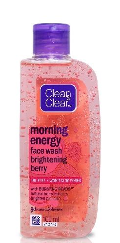 Clean and Clear Morning Burst Berry Face Wash
