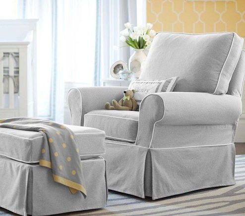 9 Best & Comfortable Nursing Chairs - White Nursery Chair