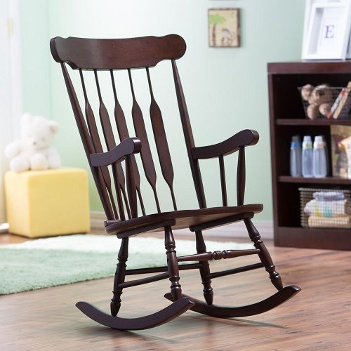 9 Best & Comfortable Nursing Chairs - Nursery Chair in Wood