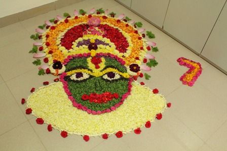 9 Best Corner Rangoli Designs with Pictures | Styles At Life