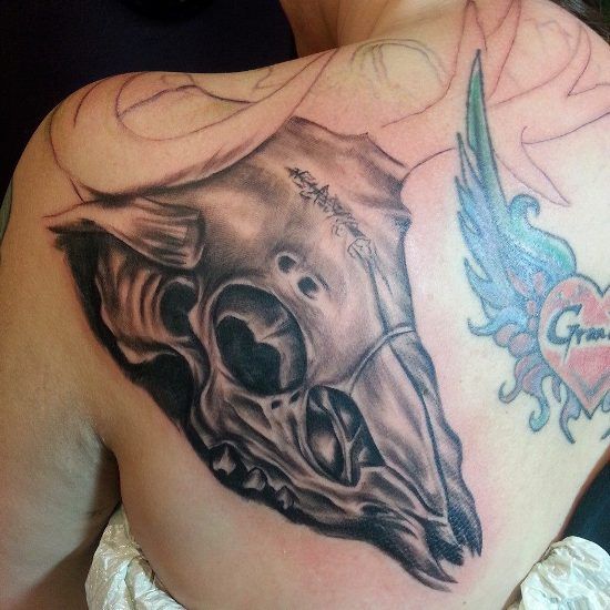 Deer Tattoo 2