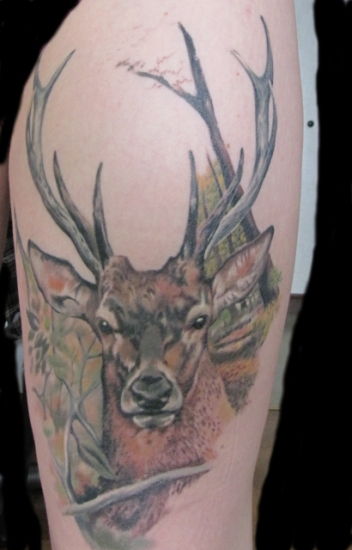 Deer Tattoo 7