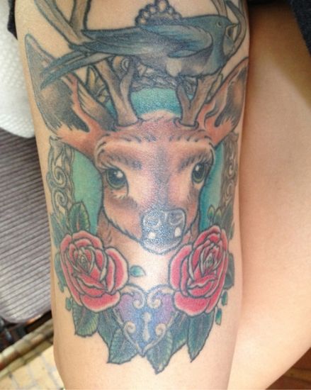 Deer Tattoo 9