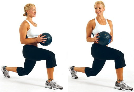 Lunge with Twists