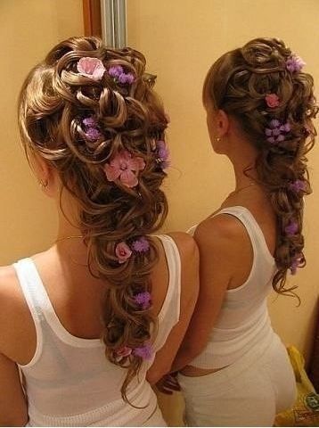 Flower Girl Hair Ideas Rapunzel Hair 