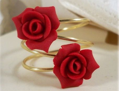 Red Roses Floral Jewellery for Mehndi