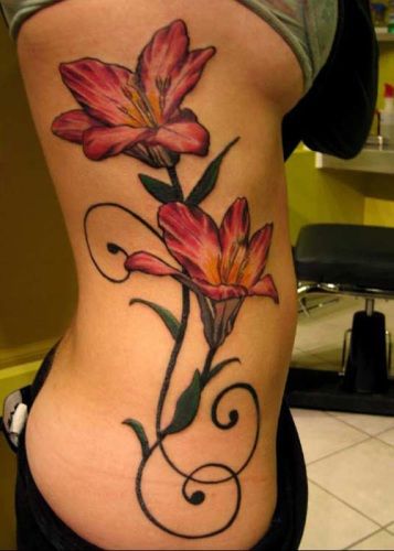 Lilija Flower Tattoos