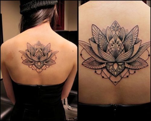 Tatuiruotės of Flowers Lotus Tattoos