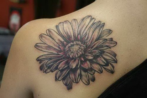 Gėlių Tattoo Designs Daisy Tattoo