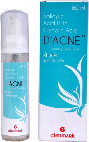 D’acne glycolic Acid Face Wash