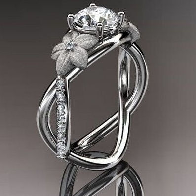 1 Carat Diamond Designer Ring