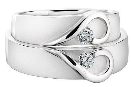 1 Carat Diamond Couple Ring
