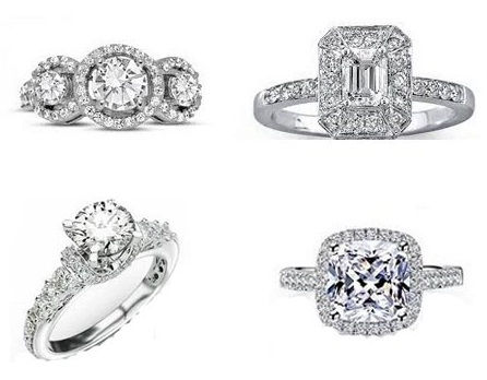 2 carat diamond rings