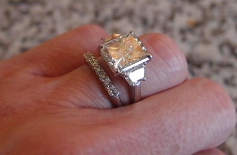 5 Carat Radiant Cut Diamond Ring