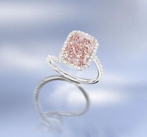 5 Carat Pink Diamond Ring