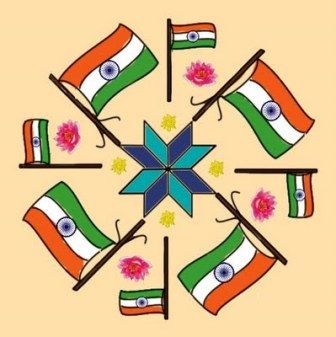 independence day rangoli designs