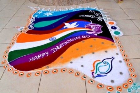 9 Best Independence Day Rangoli Designs With Pictures