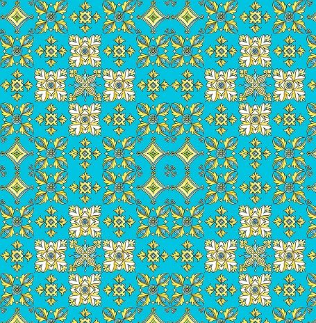 Abstract Gold Pattern