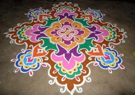 9 Best Marathi Rangoli Designs wWth Pictures | Styles At Life