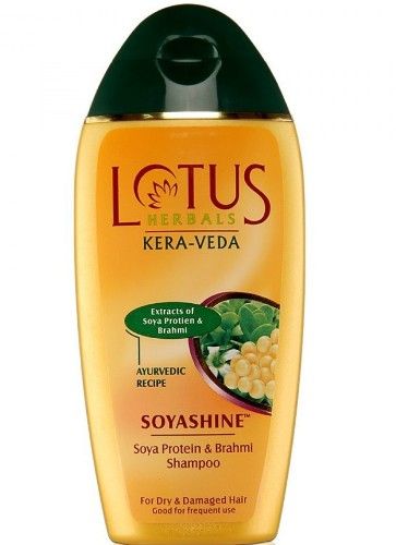 Lotus Herbals Soya Shine Mild Shampoos For Dry Hair