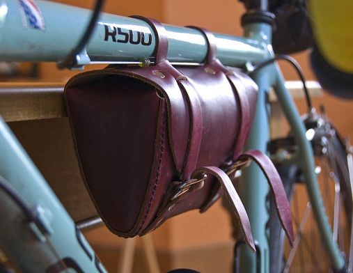 Usnje Saddle Bags for Bikes