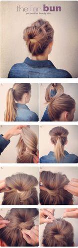 office hairstyles for long hair3