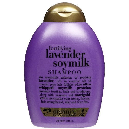 Organix fortifying lavender soy milk shampoo