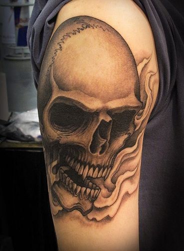 Magnificent Reaper Tattoo Design