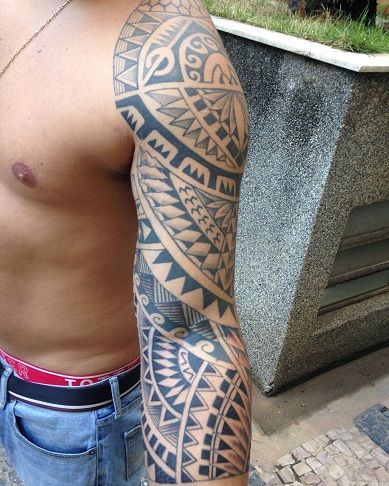 Dvasinis Tribal Tattoo
