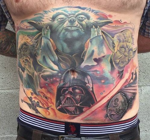 Visas Star Wars Tattoo