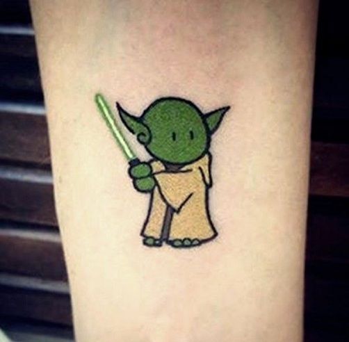 Cute Star Wars Tattoo